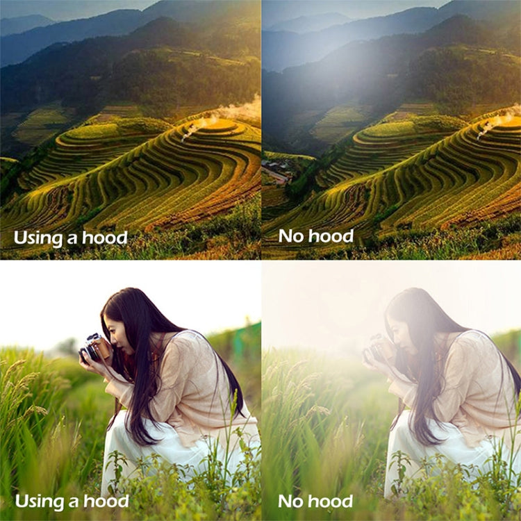 EW-60C II Lens Hood Shade for Canon EOS EF-S 18-55mm f/3.5-5.6 IS Lens by buy2fix