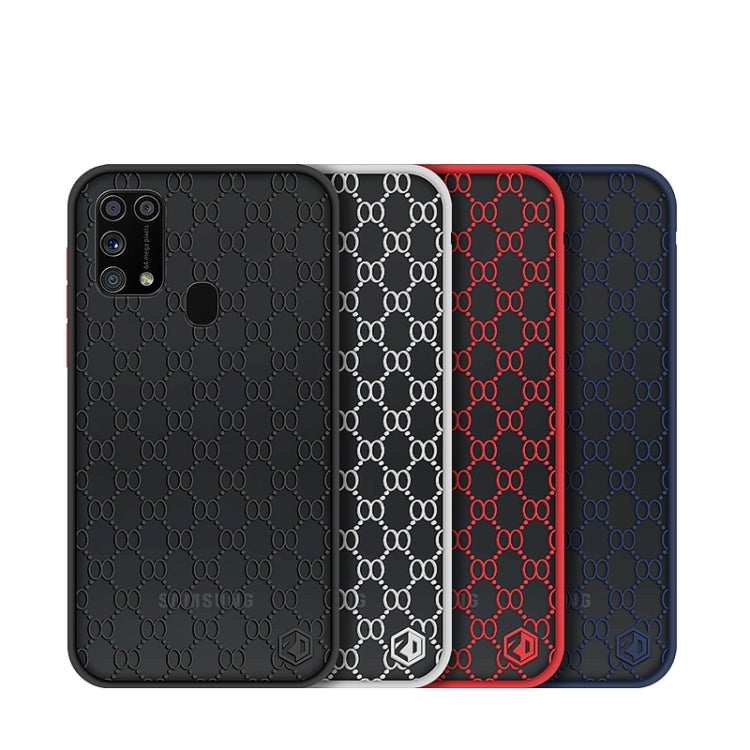 For Samsung Galaxy M31 PINWUYO Series 2 Generation PC + TPU Waterproof and Anti-drop All-inclusive Protective Case(Blue) by PINWUYO