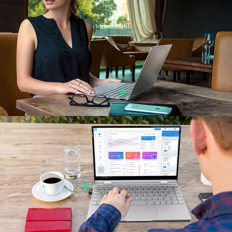 EDUP EP-AC1651 USB WIFI Adapter 650Mbps Dual Band 5G/2.4GHz External Wireless Network Card Wifi Dongle Receiver for Laptop Windows MacOS by EDUP