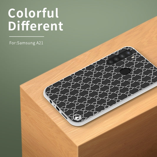 For Samsung Galaxy A21 PINWUYO Series 2nd Generation PC + TPU Anti-drop All-inclusive Protective Shell Matte Back Cover(White) by PINWUYO