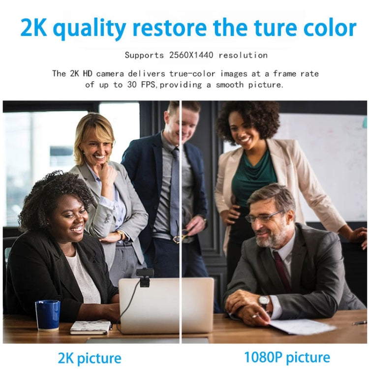 Richwell PC-06 Mini 360 Degrees Rotating 4.0 MP HD Auto Focus PC Webcam with Noise Reduction Microphone by Richwell