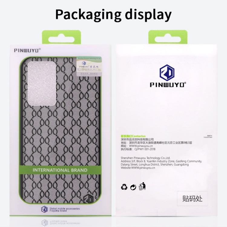 For Samsung Galaxy Note20 Ultra PINWUYO Series 2nd Generation PC + TPU Waterproof And Anti-drop All-inclusive Protective Shell, Matte Back Cover(White) by PINWUYO