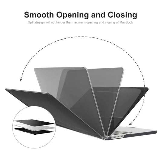 For MacBook Air 13.6 2022/2024 A2681 (M2) / A3113 (M3) ENKAY Matte Laptop Protective Case (Light Purple) by ENKAY