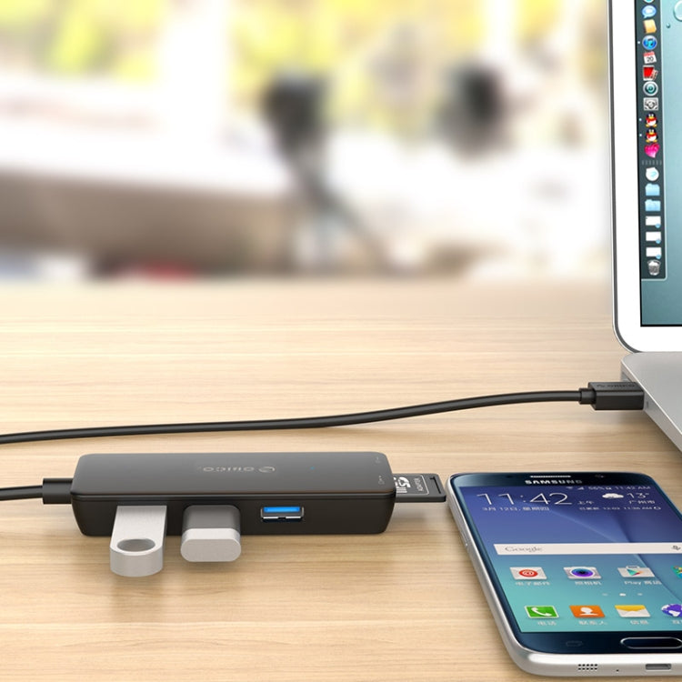 ORICO H3TS-U3 USB3.0 HUB with Card Reader by ORICO
