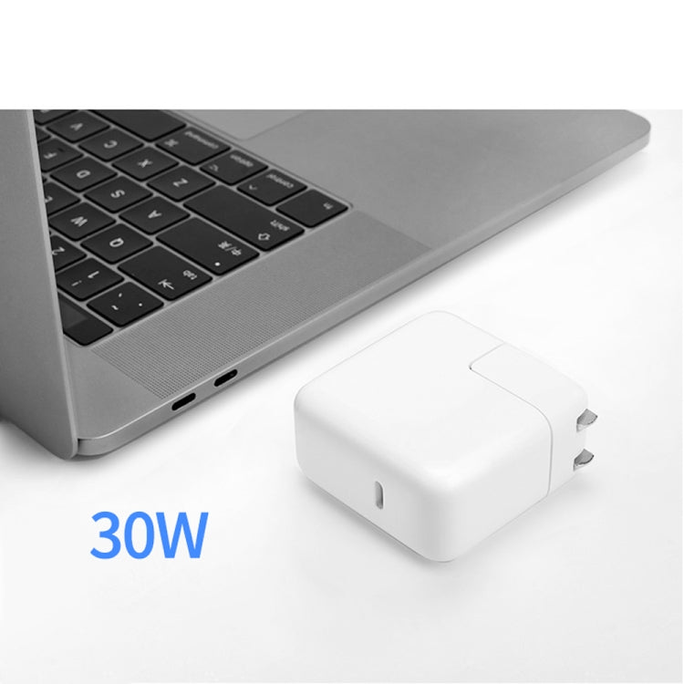 PD3.0 30W USB-C / Type-C Interface Universal Travel Charger with Detachable Foot, US Plug by buy2fix