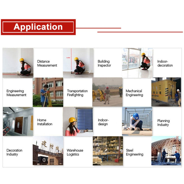 SNDWAY SW-T10S Laser Digital Mini Rangefinder Laser Ruler by SNDWAY