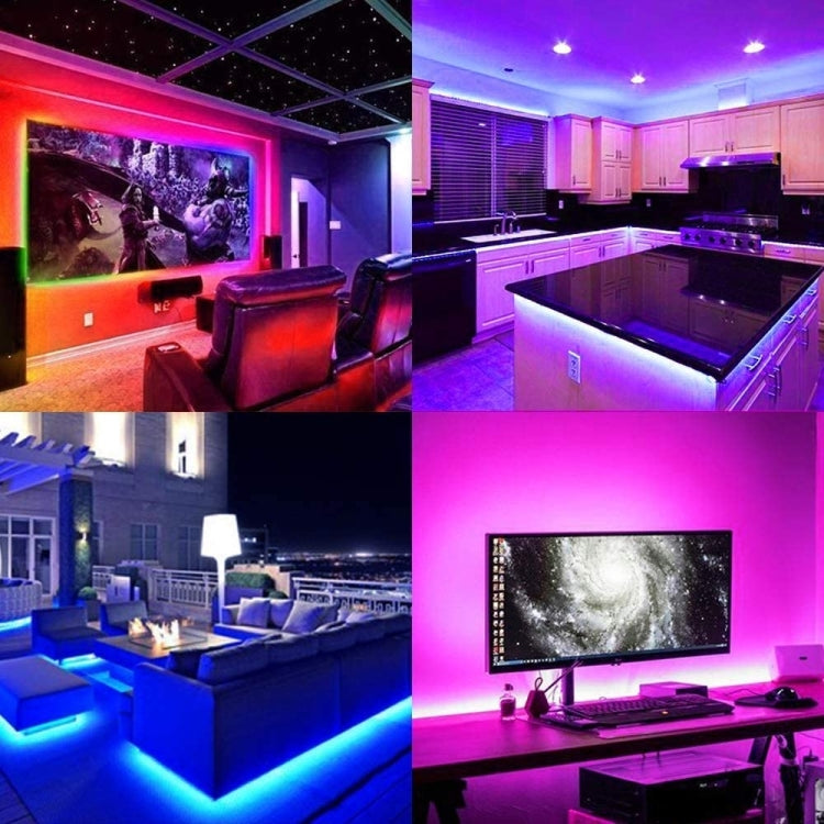 WiFi Smart 4 Pin RGB LED Strip Light Controller APP Remote Voice Control Works with Alexa Echo, 5-24V, type:WiFi 40-keys Controller by buy2fix