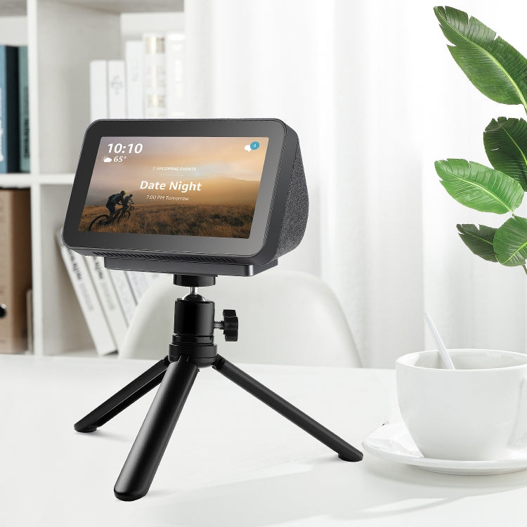 For Smart Speaker With Screen Echo Show 8 With Magnetic 360 Degrees Adjustable Rotating Holder Set by buy2fix
