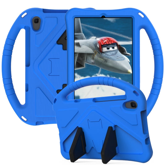 For Lenovo Tab M8 TB-8505F/X(HD)/8705 EVA Flat Anti Falling Protective Case Shell with Holder(Blue) by buy2fix