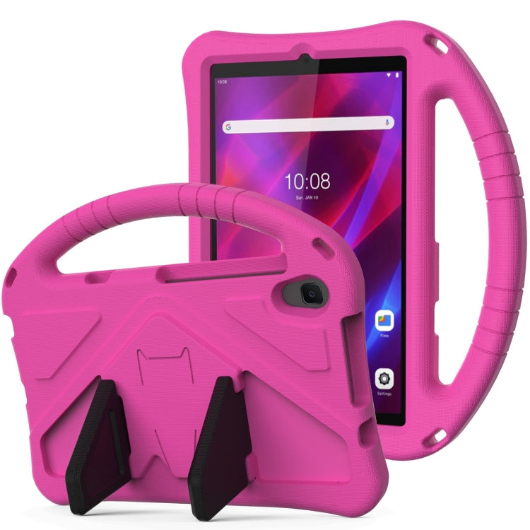 For Lenovo Tab M8 TB-8505F/X(HD)/8705 EVA Flat Anti Falling Protective Case Shell with Holder(RoseRed) - Lenovo by buy2fix | Online Shopping UK | buy2fix