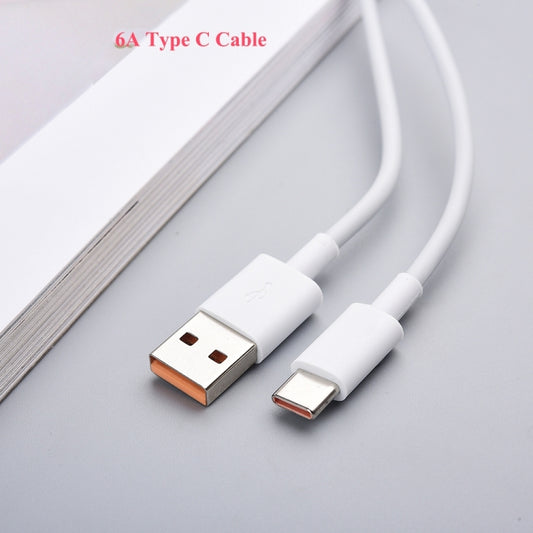XJ-040 6A USB to USB-C / Type-C Fast Charging Data Cable, Length: 1m by buy2fix