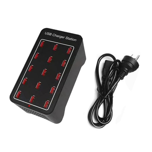 XLD-A7 100W 15 USB Ports Fast Charger Station Smart Charger, AC 110-240V, Plug Size:AU Plug by buy2fix