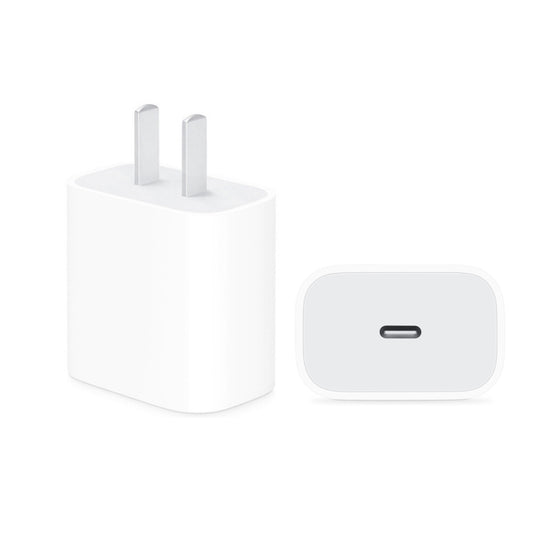 PD 20W Single USB-C / Type-C Port Travel Charger + 3A PD3.0 USB-C / Type-C to 8 Pin Fast Charge Data Cable Set, US Plug 1.5m by buy2fix