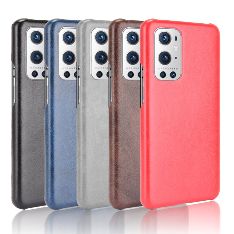 For OnePlus 9 Pro Shockproof Litchi Texture PC + PU Case(Black) by buy2fix
