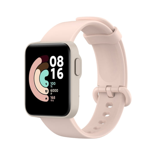 For Xiaomi Watch Mi Watch Lite / Redmi Watch Silicone Sports Watch Band(pink) by buy2fix