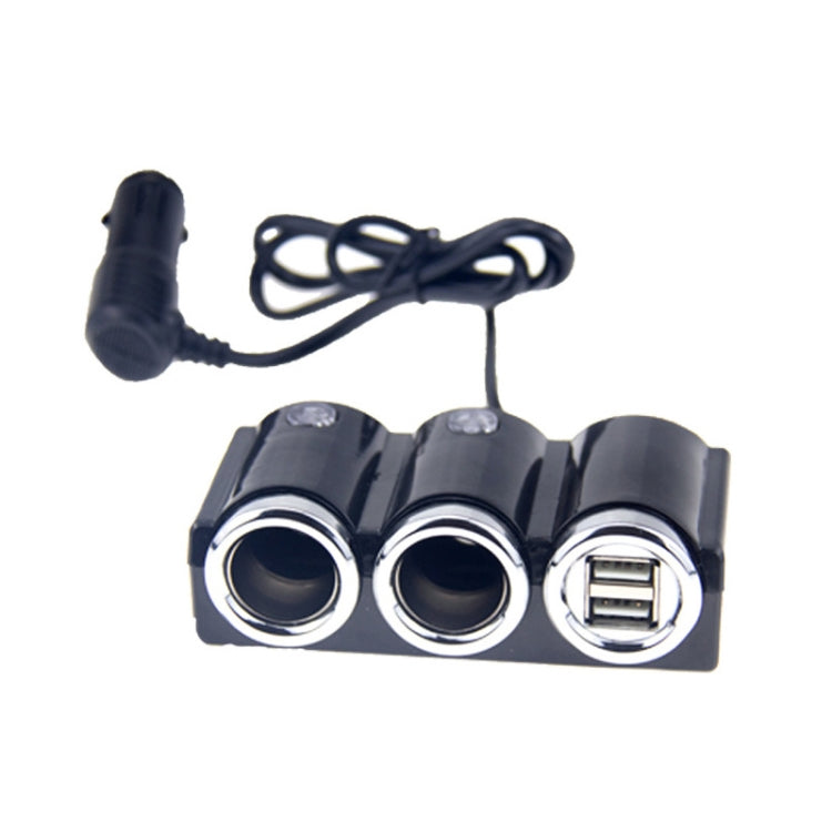 DC 12V / 24V Dual USB Multi Female Car Cigarette Lighter Splitter Socket Adapter Charger Socket Power Adapter / Charger by buy2fix
