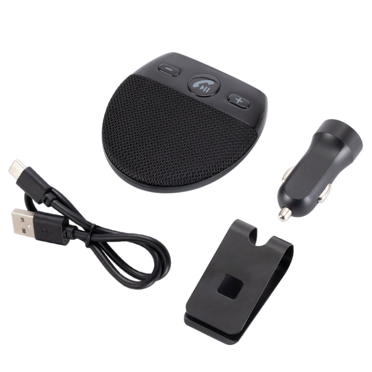 SP11 Car Phone Sun Visor Handsfree Speaker with USB Car Speaker Handsfree Car Kit by buy2fix
