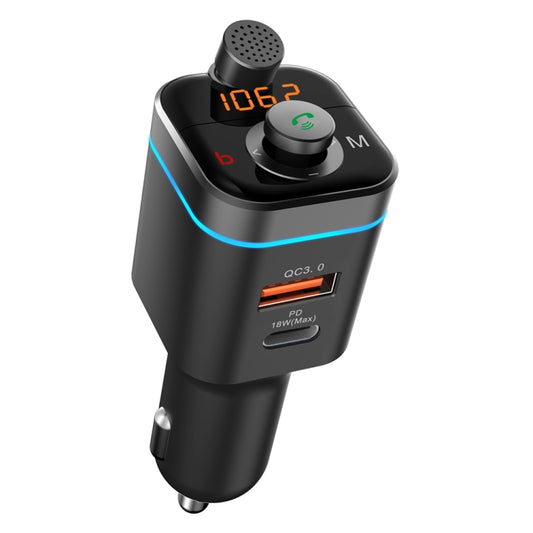 C72 Car MP3 Player Receiver FM Transmitter PD18W USB-C Car Charger Phone Music Player by buy2fix