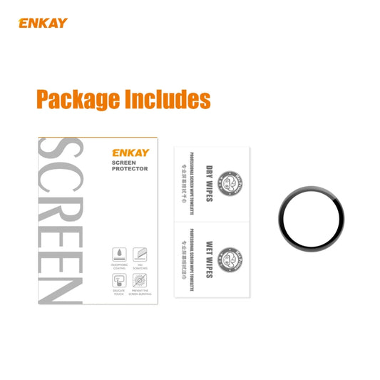 1 PC For Huawei WATCH 3 46mm ENKAY Hat-Prince 3D Full Coverage Soft PC Edge + PMMA HD Screen Protector Film by ENKAY