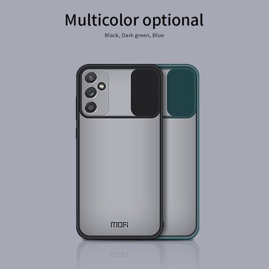For Samsung Galaxy A82 5G MOFI Xing Dun Series Translucent Frosted PC + TPU Privacy Anti-glare Shockproof All-inclusive Protective Case(Green) by MOFI