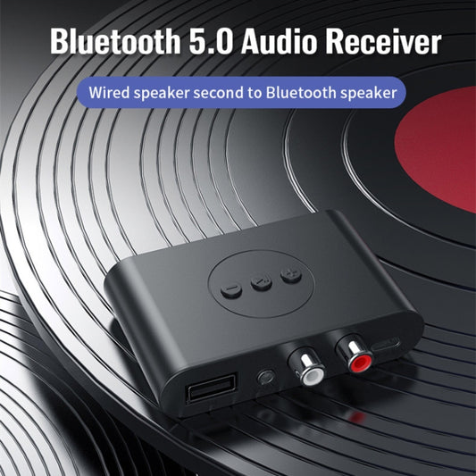 B21 Bluetooth 5.0 Audio Receiver AUX RCA Output U-disk Playback by buy2fix