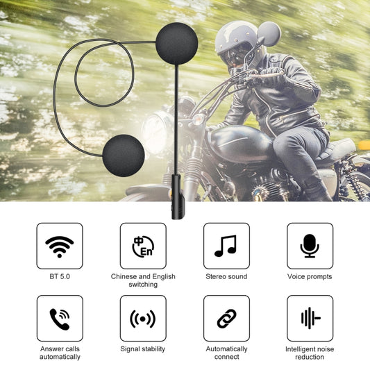 T4 Motorcycle Helmet Bluetooth Headsets BT 5.0 Stereo Automatically Connect to Support SIRI by buy2fix