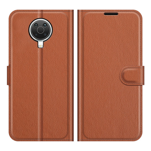 For Nokia G10/G20 Litchi Texture Horizontal Flip Protective Case with Holder & Card Slots & Wallet(Brown) by buy2fix