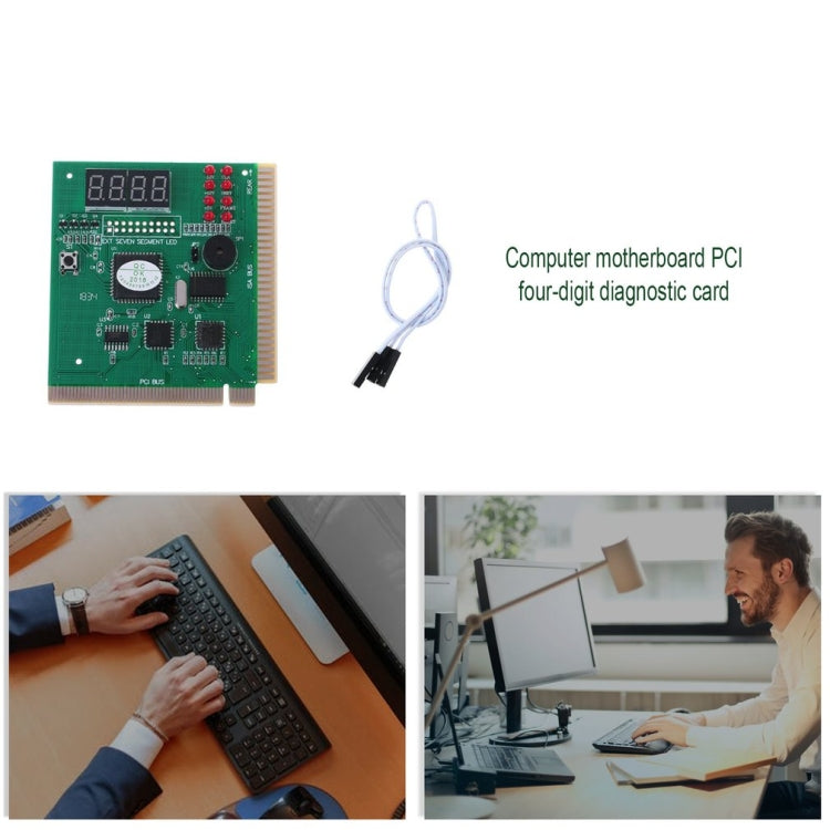 Four Digit PCI Diagnostic Card Computer Motherboard Tester by buy2fix