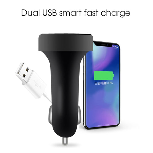 A9 Car FM Transmitter Hands-free Wireless Audio Receiver MP3 Player Dual USB Fast Charger by buy2fix