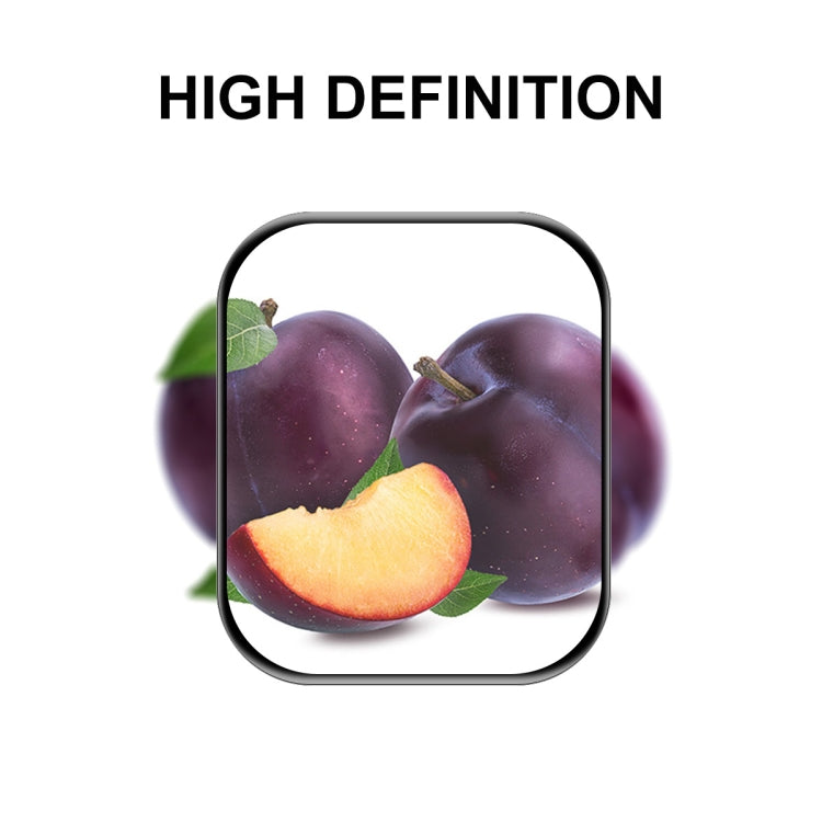 10pcs ENKAY Hat-Prince Case Friendly 3D Full Screen PET Curved Hot Bending HD Screen Protector Film For Apple Watch Series 9 / 8 / 7 41mm(Transparent) by ENKAY