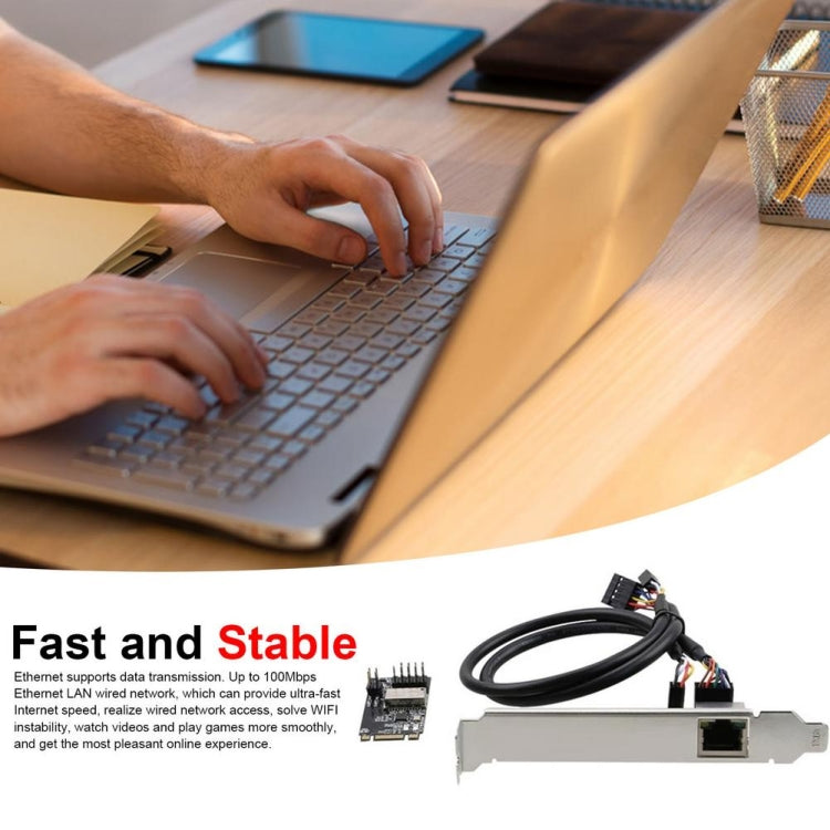 RTL8111H 1000M M.2 (B-KeyM-Key) to PCI-E Gigabit Ethernet Network Card by buy2fix