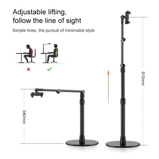 AP-4P Desktop Stand for Tablet PC and Mbile Phone, 3.5-6 inch AluminumBase by buy2fix