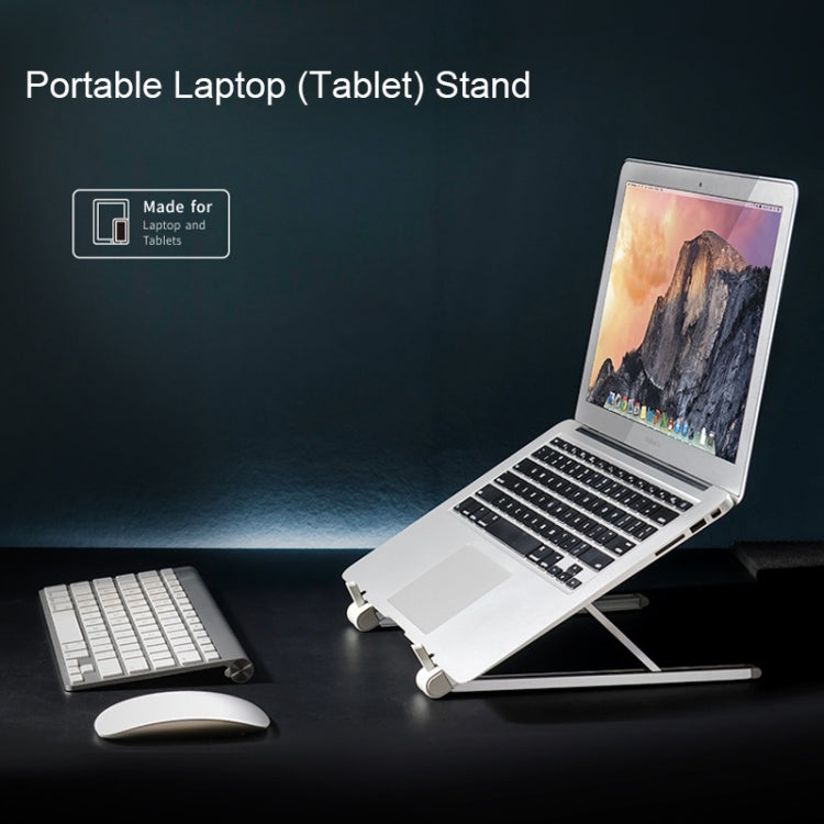 JP-2 Universal Aluminum Alloy Folding Laptop Stand by buy2fix