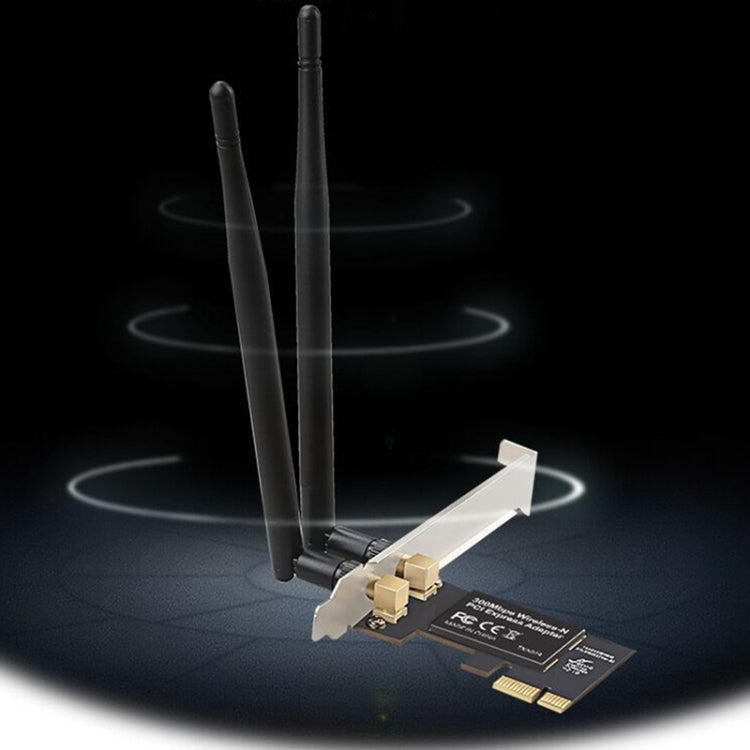 300M Dual Frequency PCI-E Wireless Network Card by buy2fix