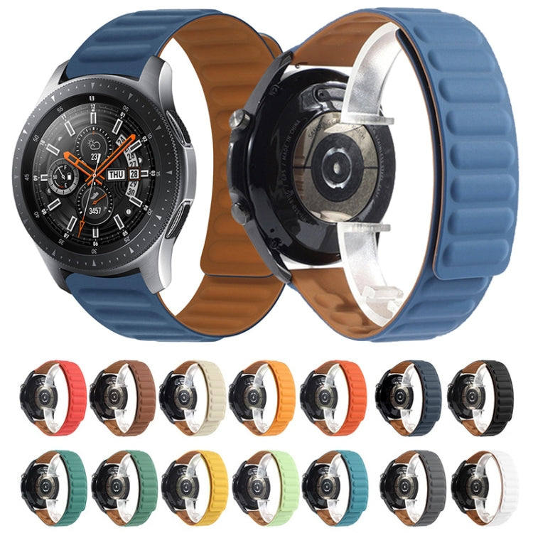 Silicone Magnetic Watch Band For Huawei Watch GT(Grey) by buy2fix