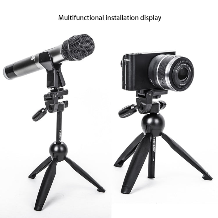 YUNTENG YT-2280 Multifunction Desk Mini Tripod Mount by YUNTENG