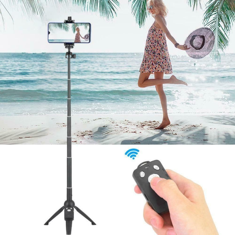 Yunteng YT-9928 3 in 1 Handheld Tripod, Monopod Selfie Stick, Bluetooth Remote Shutter for All Smartphones by buy2fix