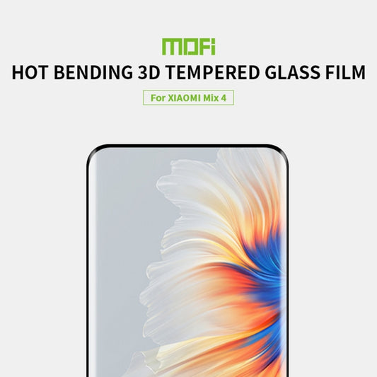 For Xiaomi Mi Mix4 MOFI 9H 3D Explosion Proof Thermal Bending Tempered Glass Film by MOFI