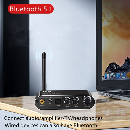 T01 Bluetooth 5.0 Optical Coaxial Audio Decoder Adapter by buy2fix