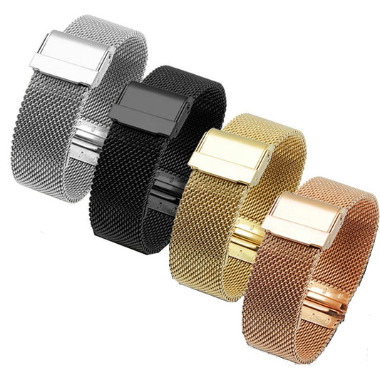 For Honor Magic Watch 2 46mm Stainless Steel Milan Double Buckle Watch Band(Silver) by buy2fix