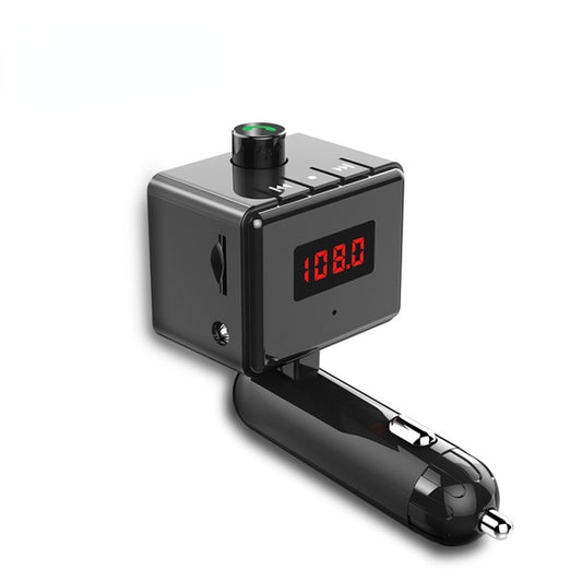 BS6 Wireless Car Bluetooth Aux Interface MP3 Player Swivel USB Port Charger by buy2fix