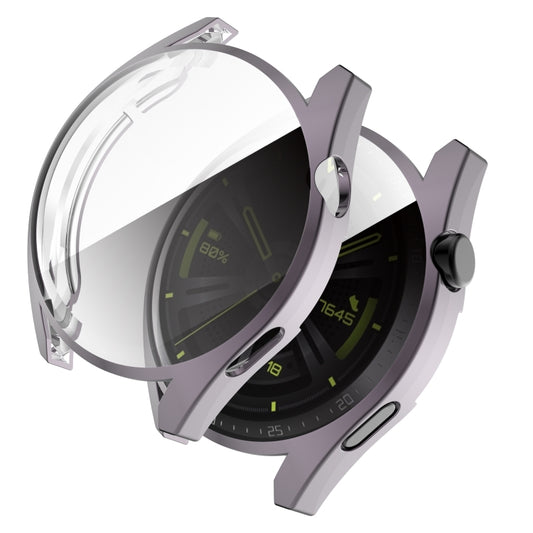 For Huawei Watch GT 3 42mm Fully Surrounded TPU Case with Protective Film(Silver) by buy2fix
