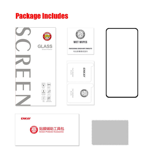 1 PCS For Nothing Phone 1 ENKAY Hat-Prince Full Glue 0.26mm 9H 2.5D Tempered Glass Full Film by ENKAY