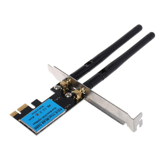 1200Mbps 5G / 2.4G Dual Band PCIe Wireless Network Card by buy2fix