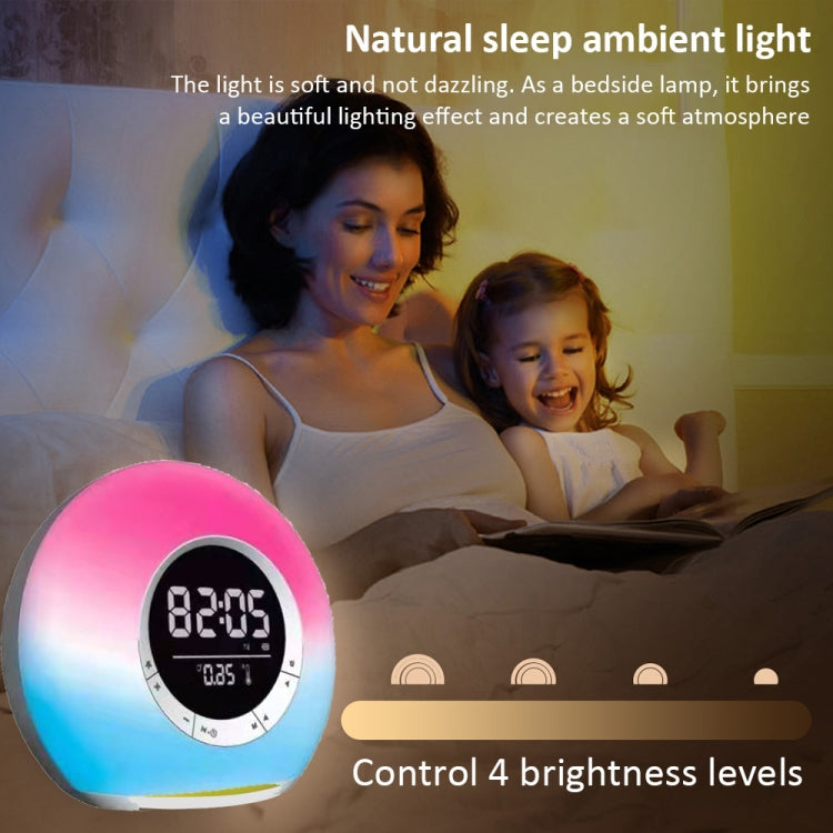 P11 LED Atmosphere Light Bluetooth Speaker with Alarm & Temperature Display by buy2fix