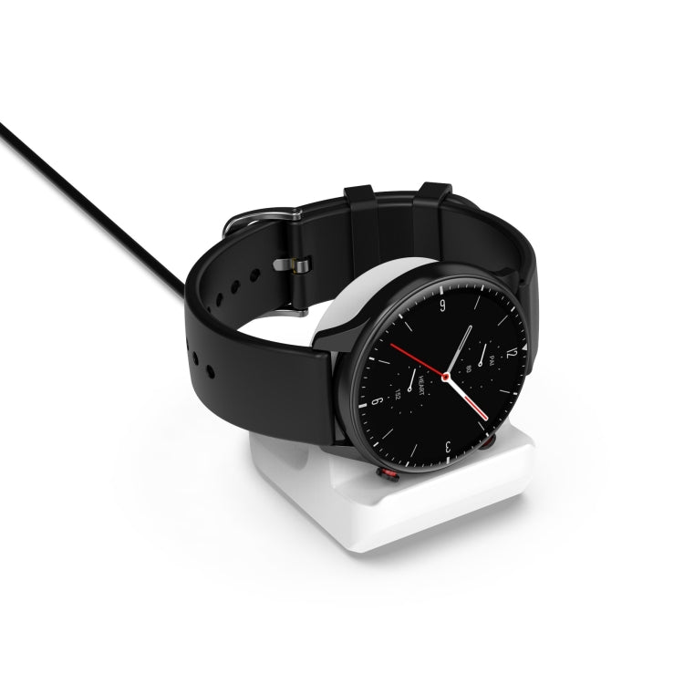 For Amazfit T-Rex Pro Smartwatch Silicone Charging Bracket(Black) by buy2fix