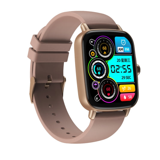 AW18 1.69inch Color Screen Smart Watch, Support Bluetooth Call / Heart Rate Monitoring(Coffee) by buy2fix