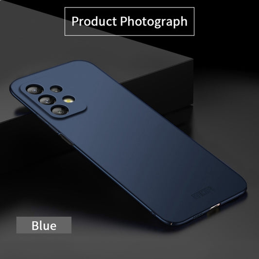 For Samsung Galaxy A53 5G MOFI Frosted PC Ultra-thin Hard Phone Case(Blue) by MOFI