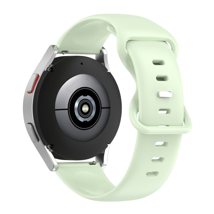 For Garmin Vivoactive 3 Music 20mm Solid Color Silicone Watch Band(Rock Cyan) by buy2fix