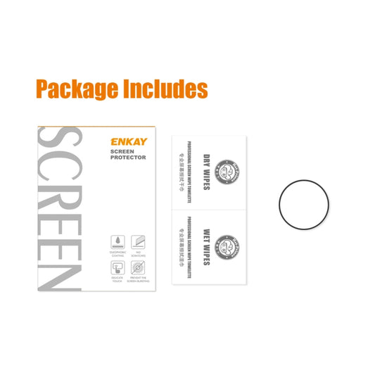 1 PC For Huawei Watch GT 3 Pro 43mm ENKAY 3D Full Coverage Soft PC Edge + PMMA HD Screen Watch Film by ENKAY